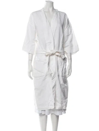 Pre-owned Frette Robe In White