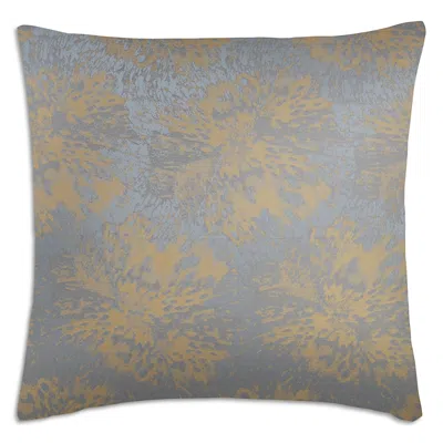 Frette Sahara Flower Decorative Pillow, 20 X 20 In Blue