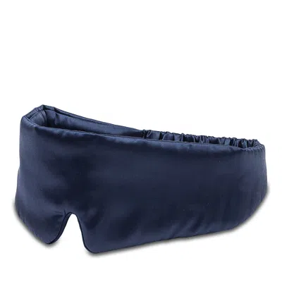 Frette Sanctuary Silk Eye Mask In Blue