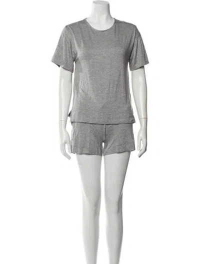 Pre-owned Frette Short Set W/ Tags In Blue