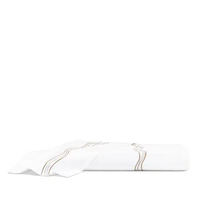 Frette Silent Embroidery Sheet Set, King - Exclusive In White