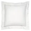 Frette Single Ajour Euro Sham In Milk