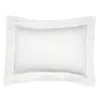 Frette Single Ajour King Sham In Milk