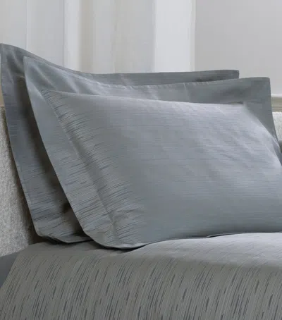 Frette Stardust Jacquard Oxford Pillowcase In Sand