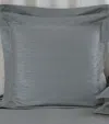 Frette Stardust Jacquard Square Pillowcase In Gray