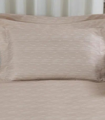 Frette Stardust Jacquard Standard Pillowcase In Pink