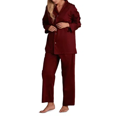 Frette Suite Sateen Unisex Classic Pajamas In Multi