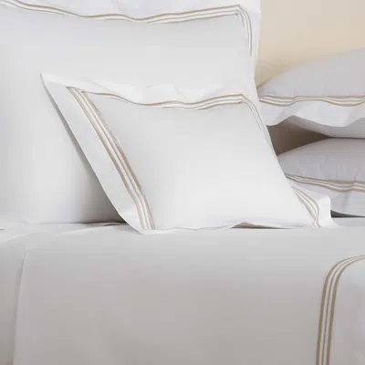 Frette Triplo Popeline Boudoir Sham In White