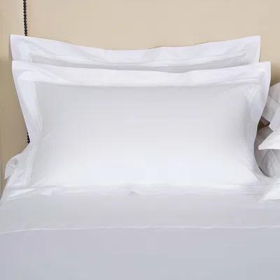 Frette Triplo Popeline King Sham, King In White