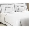 Frette Triplo Poplin Boudoir Sham In White