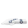 Frette Twist Embroidery Sheet Set, Queen In White
