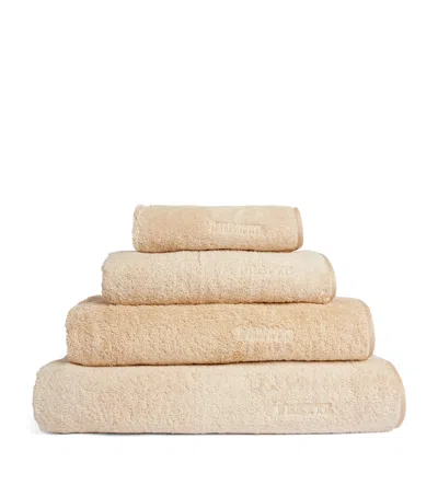 Frette Unito Hand Towel In Beige