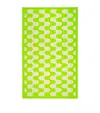 Frette Wool Modernism Throw In Green