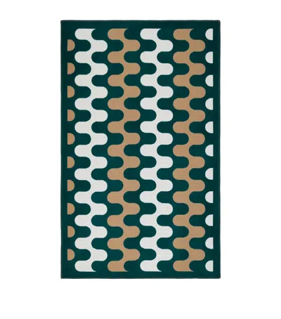 Frette Wool Modernism Throw In Multi