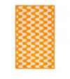 Frette Wool Modernism Throw In Orange