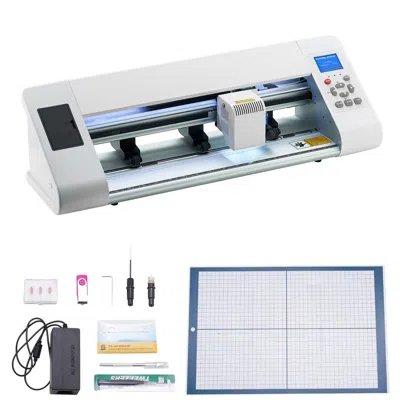 Frey Cutting Machine, Automatic Edge Detection Vinyl Cutter Machine With Design Software And Materials, C