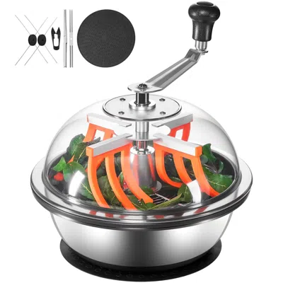 Frey Orchad Bud Leaf Bowl Trimmer, 13 In Manual Bud Trimmer, With Sharp Stainless Steel Blades, Visual Cutting,  In Silver