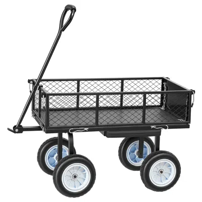 Frey Orchad Garden Cart With Seat, 500 Lbs, Rolling Steel Garden Work Seat With Wheels, Heavy Duty Gardening Sto In Gray