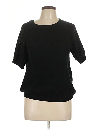 Pre-owned Frey Pullover Sweater In Black