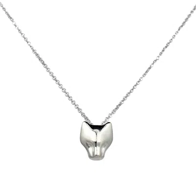 Freya & Thor Of Sweden Women's Lynx Necklace - Sterling Silver Min