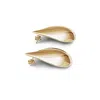 Freya & Thor Of Sweden Women's Tear Of Freya Earrings - Vermeil Gold Mid In Gold