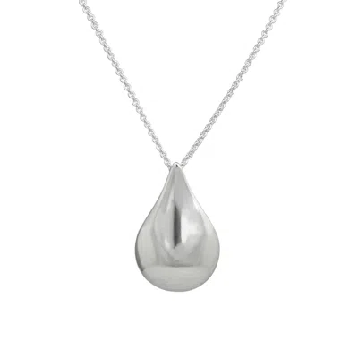 Freya & Thor Of Sweden Women's Tear Of Freya Necklace - Sterling Silver Mid