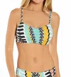 Freya Bassline Bralette Bikini Swim Top In Multi In Multi