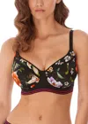 Freya Club Envy Sweetheart Padded Bikini Top In Garden In Multi