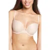 Freya Deco Aa4234 Underwire Plunge Bra In Neutral