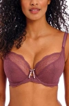 Freya Fancies Full Figure Underwire Plunge Bra In Iced Mocha (imh)