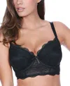 Freya Fancies Longline Bra In Black
