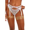 Freya Fascinate Garter Belt In White