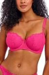 Freya Fascinate Underwire Balconette Bra In Pink
