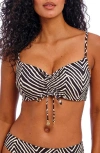 Freya Fiji Bralette Bikini Top In Black