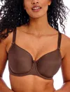 Freya Idol Underwire Moulded Balcony T-shirt Bra In Brown