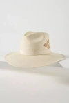 Freya Koi Flat-brim Rancher Hat In Neutral