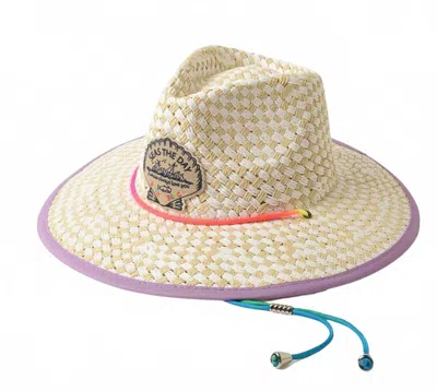 Freya Lifeguard Raffia Hat In Natural In White