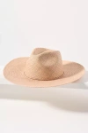 Freya Lollipop Straw Rancher In Pink