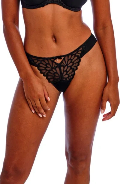 Freya Loveland Brazilian Panties In Bombshell Black