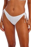 Freya Nomad Nights Tie Side Bikini Bottoms In White