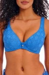 Freya Nomad Nights Underwire Bikini Top In Atlantic (alt)