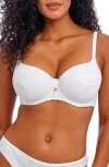 Freya Nomad Nights Underwire Sweetheart Neck Bikini Top In White