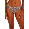 Freya Offbeat Decadence Galloon Lace Briefs In Brown