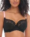 Freya Offbeat Underwire Side Support Bra, Aa5451 In Black