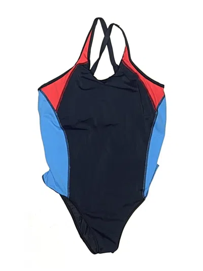 Pre-owned Freya One Piece Swimsuit In Blue