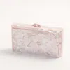 Freya Rose Aphrodite Pink Mother Of Pearl Bag In Aphrodite Pink