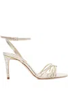 Freya Rose Bella Stiletto-heel Sandals In Gold