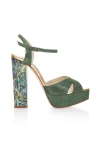 Freya Rose Women's Gold / Green Cher Verde In Green
