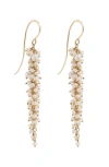 Freya Rose Delicate Pearl Drops In Gold