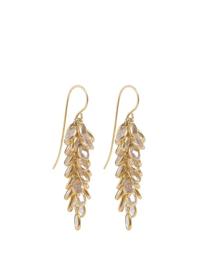 Freya Rose Drop-design Earrings In Gold